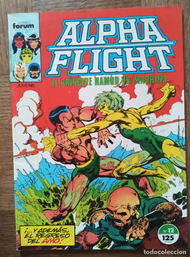 C&oacute;mics: ALPHA FLIGHT V.1 N&ordm; 12 - FORUM MARVEL COMICS - Foto 1