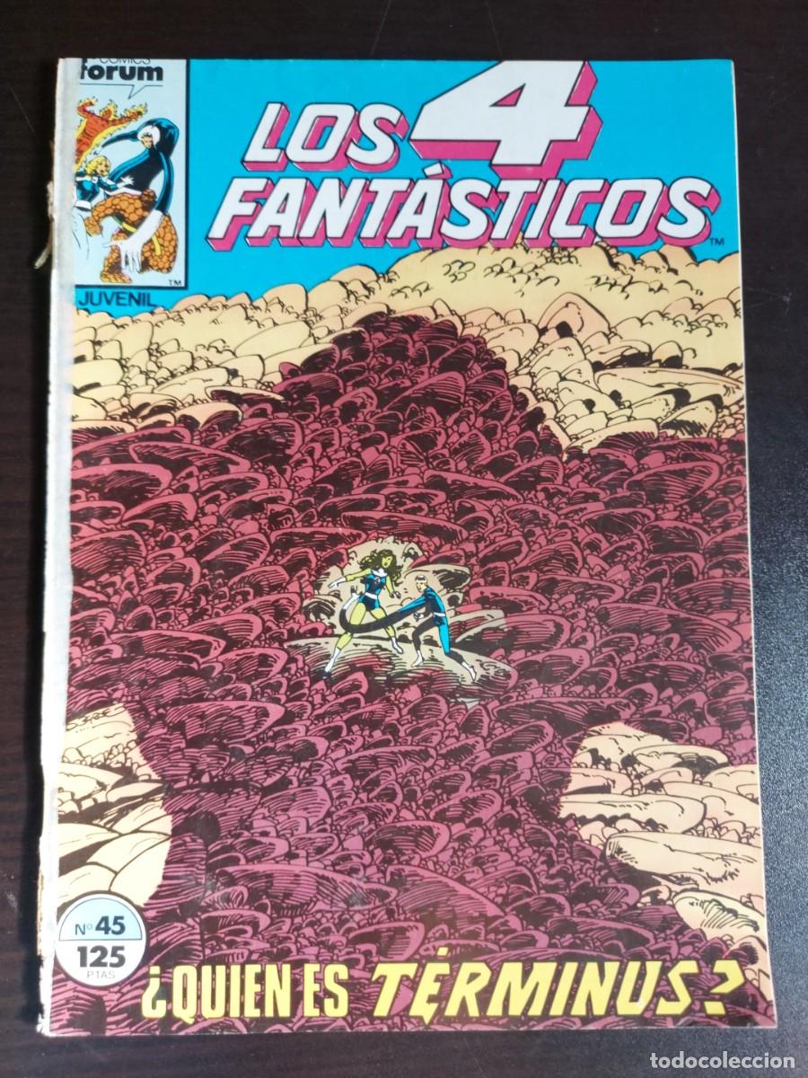 C&oacute;mics: Los 4 Fant&aacute;sticos n&ordm; 45 - Marvel - C&oacute;mics Forum - A&ntilde;o 1986 - Foto 1
