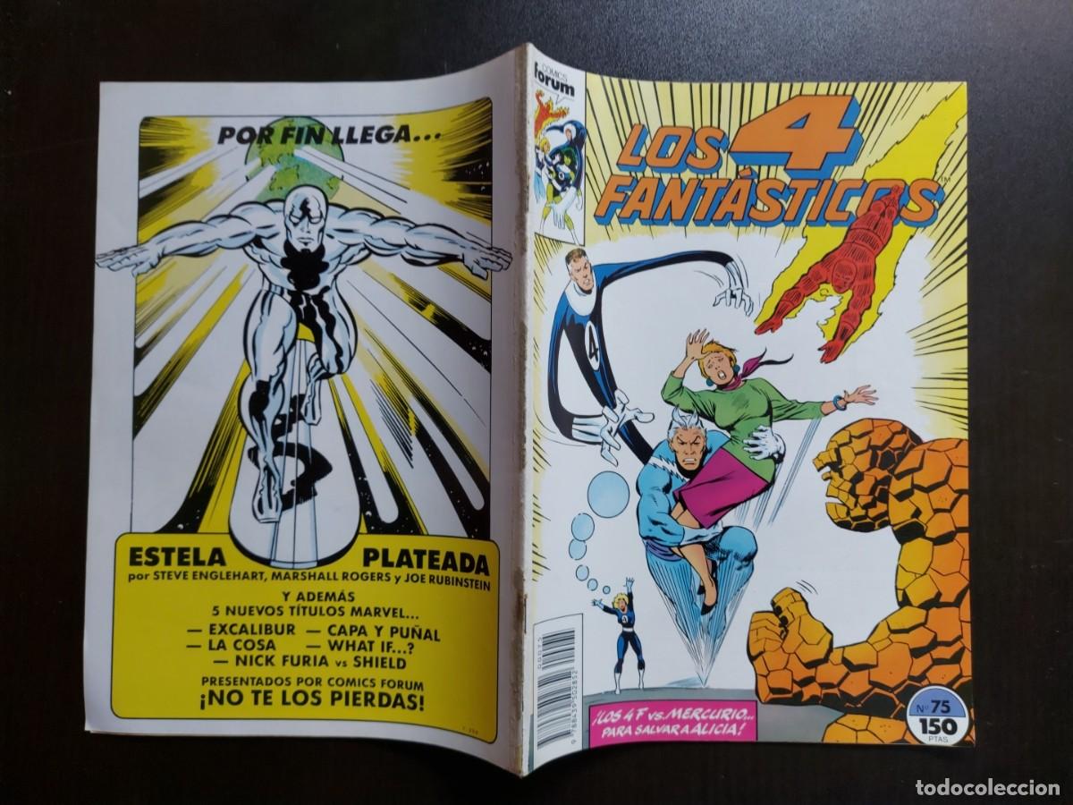 C&oacute;mics: Los 4 Fant&aacute;sticos n&ordm; 75 - Marvel - C&oacute;mics Forum - A&ntilde;o 1989 - Foto 2