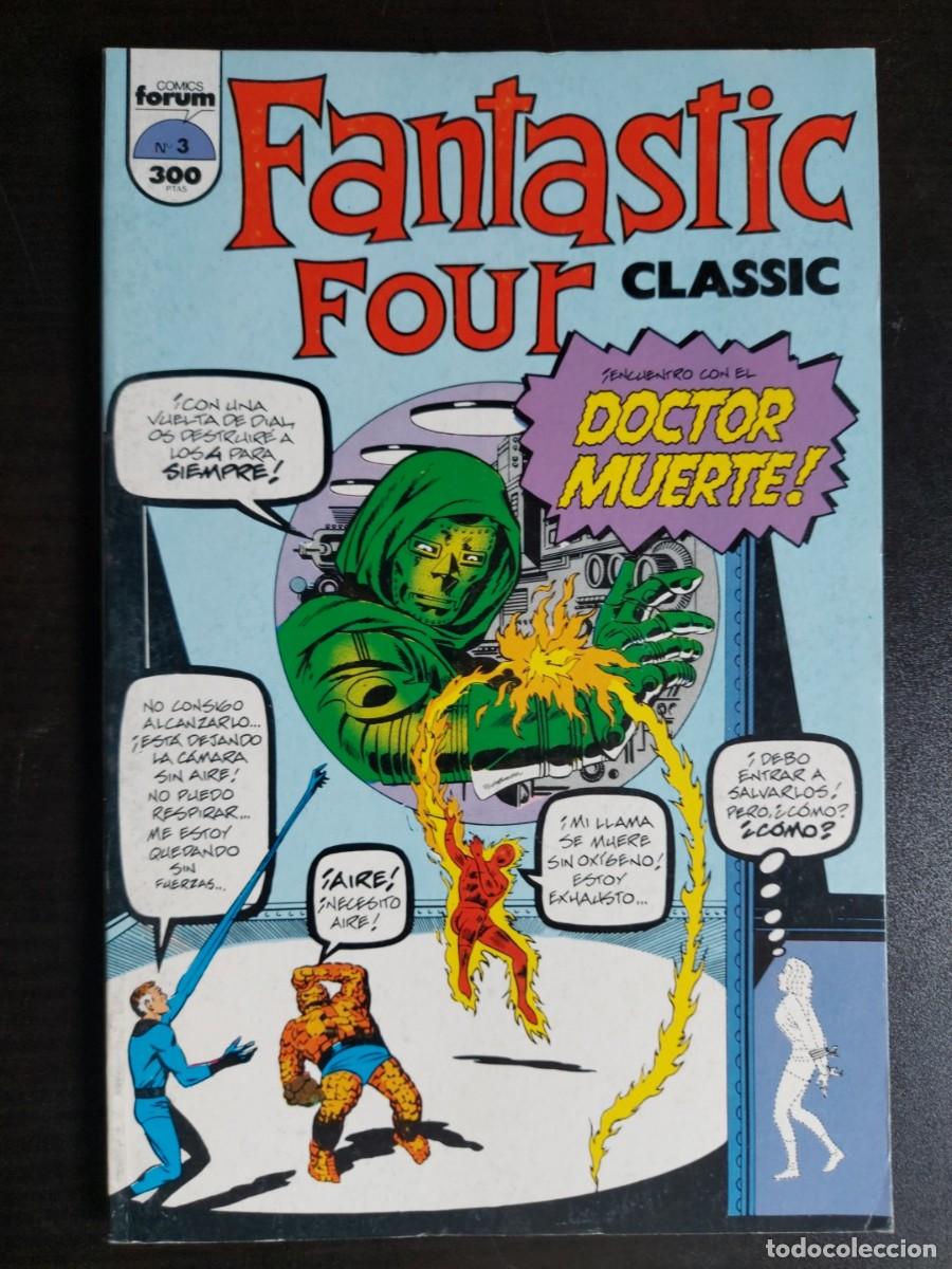 C&oacute;mics: Fantastic Four Classic n&ordm; 3 - Marvel - C&oacute;mics Forum - A&ntilde;o 1993 - Foto 2