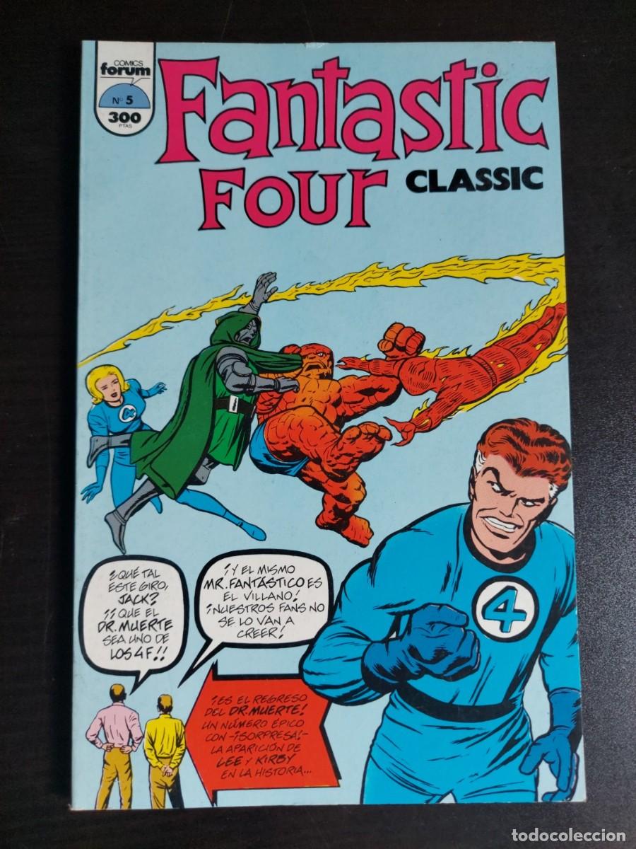 C&oacute;mics: Fantastic Four Classic n&ordm; 5 - Marvel - C&oacute;mics Forum - A&ntilde;o 1993 - Foto 1
