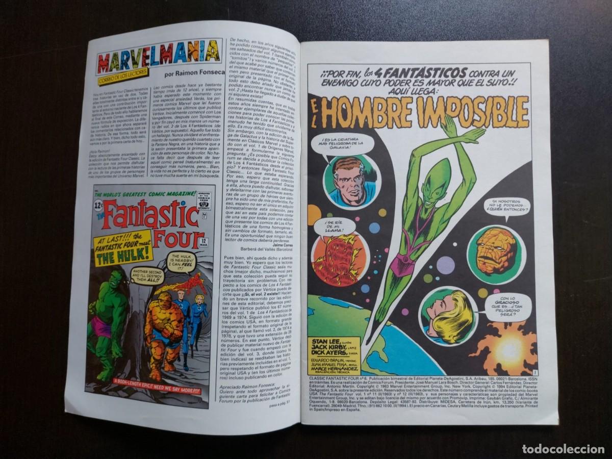 C&oacute;mics: Fantastic Four Classic n&ordm; 6 - Marvel - C&oacute;mics Forum - A&ntilde;o 1994 - Foto 4