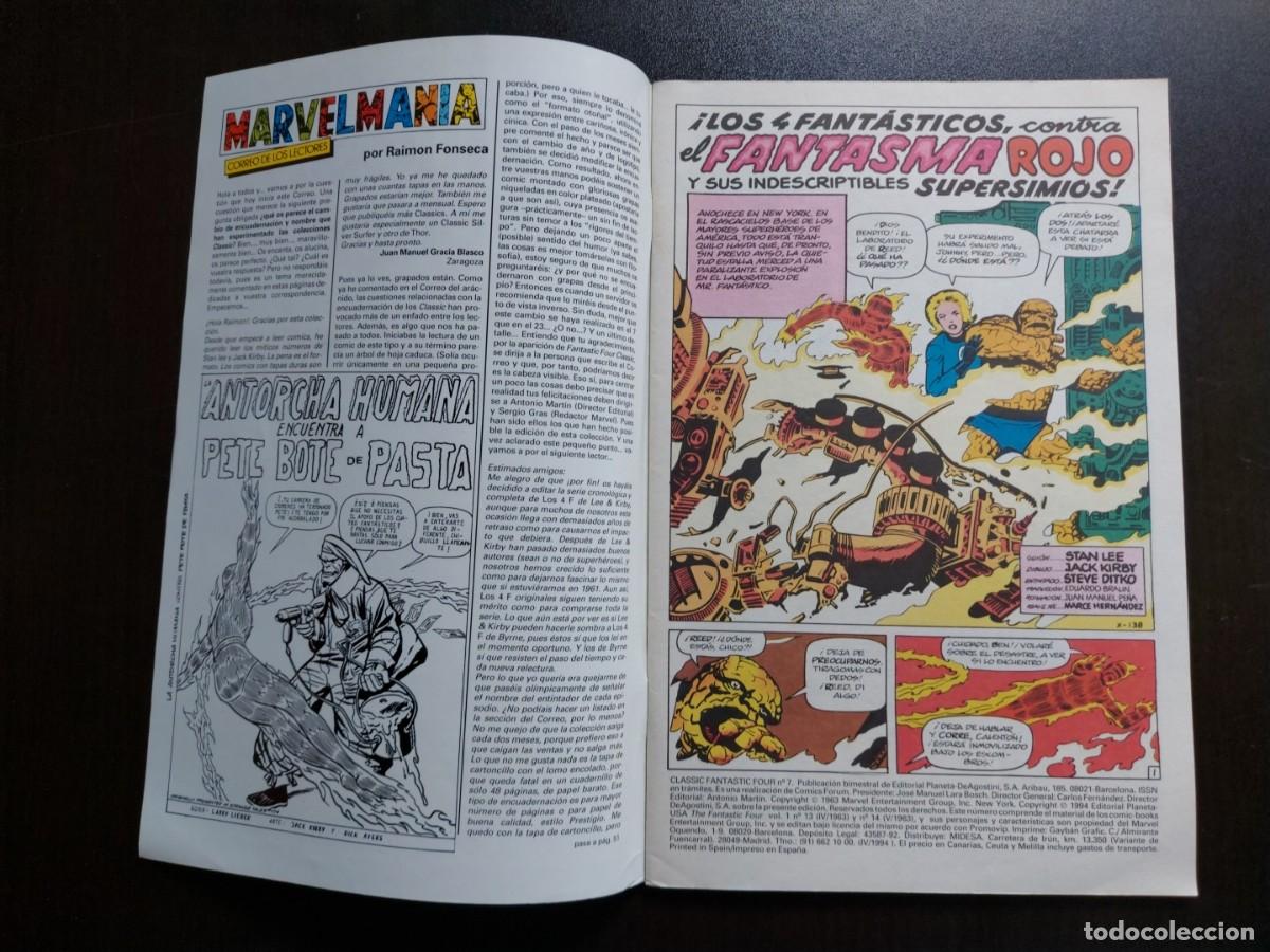 C&oacute;mics: Fantastic Four Classic n&ordm; 7 - Marvel - C&oacute;mics Forum - A&ntilde;o 1994 - Foto 4