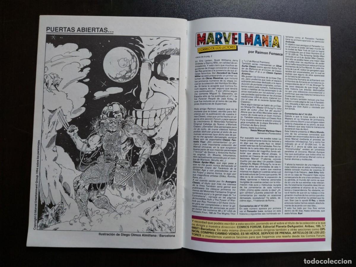 C&oacute;mics: Fantastic Four Classic n&ordm; 8 - Marvel - C&oacute;mics Forum - A&ntilde;o 1994 - Foto 5