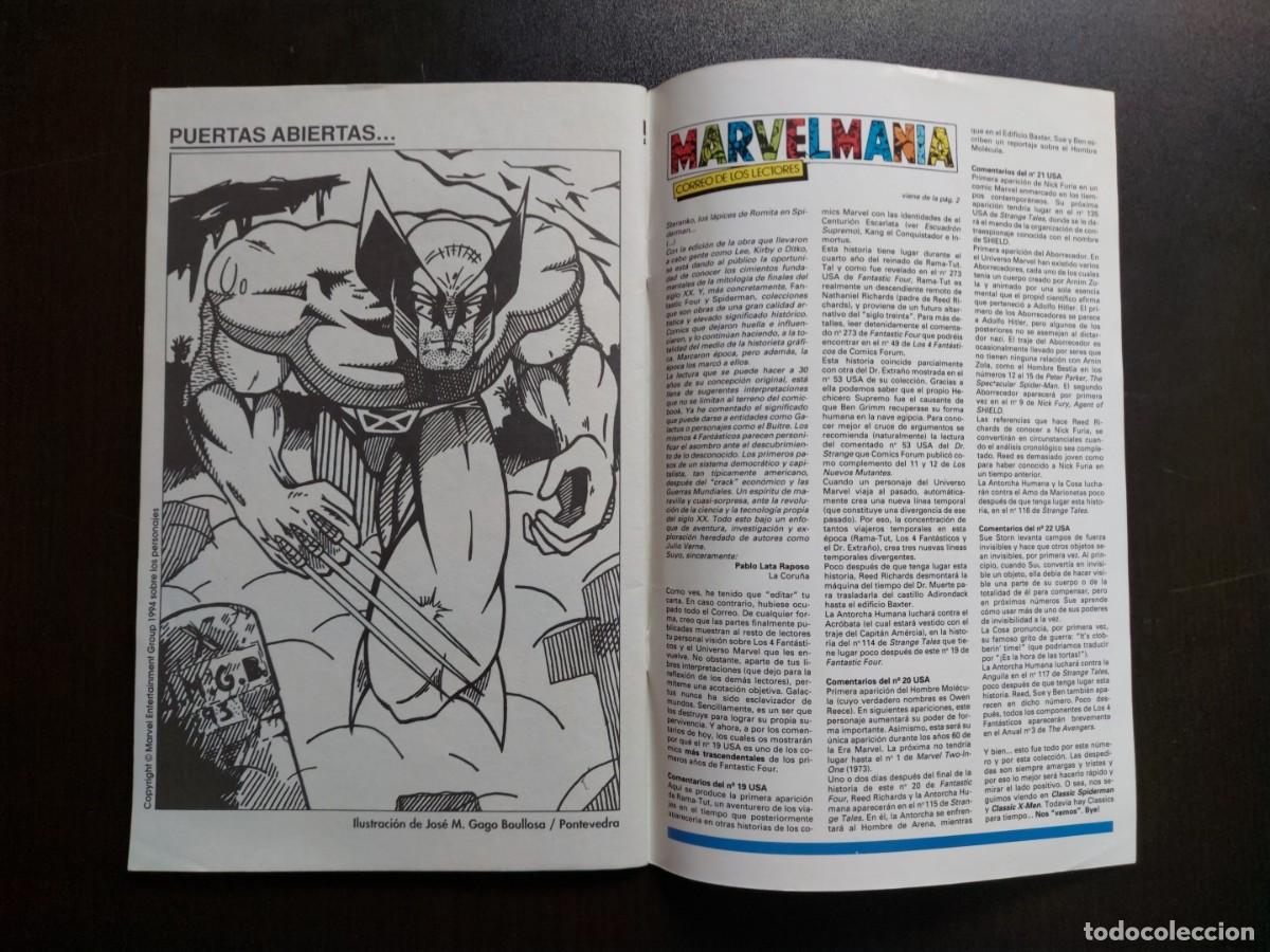 C&oacute;mics: Fantastic Four Classic n&ordm; 11 - Marvel - C&oacute;mics Forum - A&ntilde;o 1994 - Foto 5