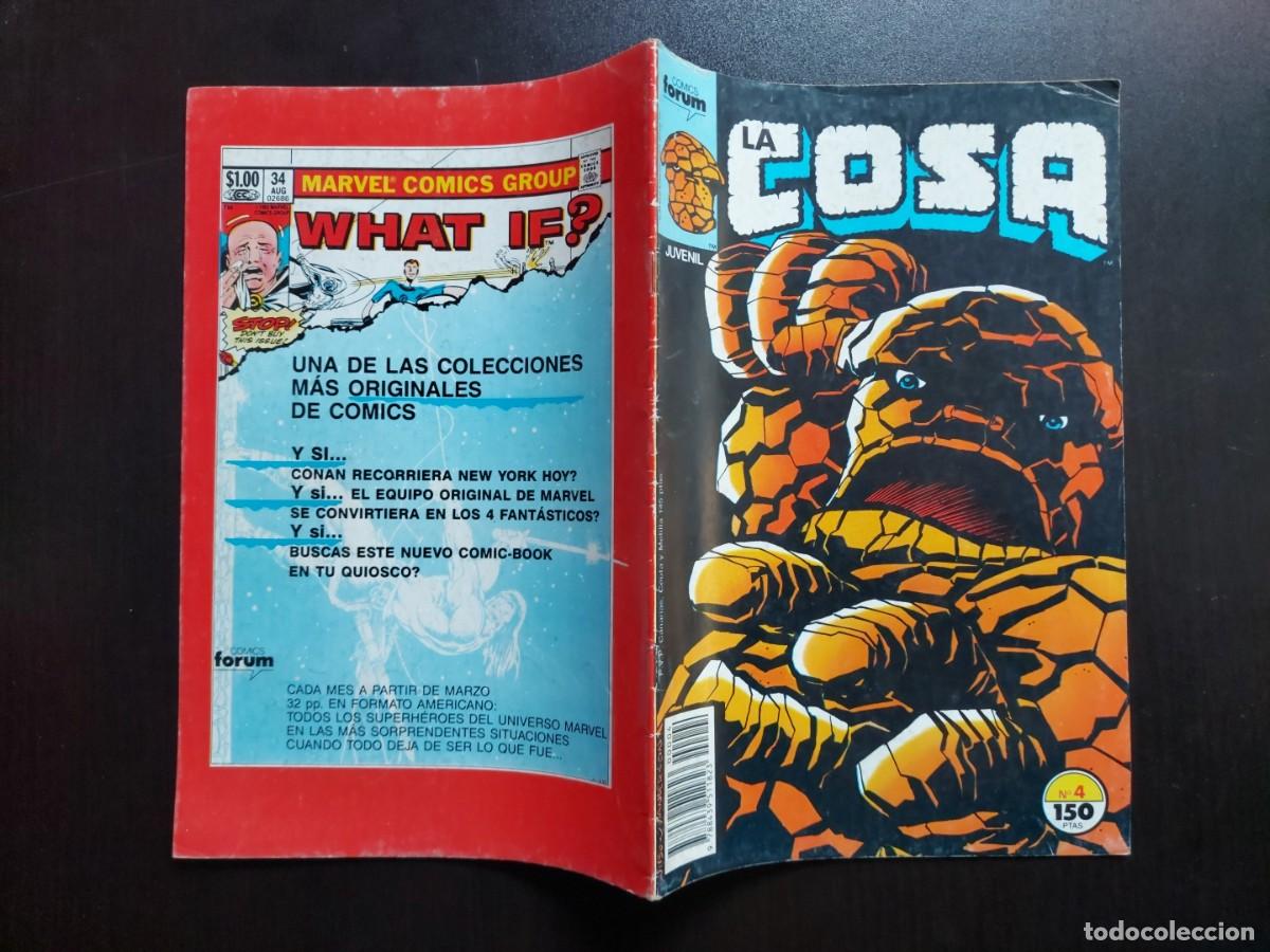 C&oacute;mics: La Cosa n&ordm; 4 - Marvel - C&oacute;mics Forum - A&ntilde;o 1989 - Foto 2