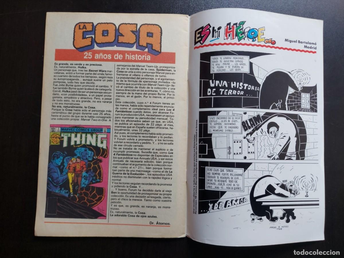 C&oacute;mics: La Cosa n&ordm; 4 - Marvel - C&oacute;mics Forum - A&ntilde;o 1989 - Foto 5
