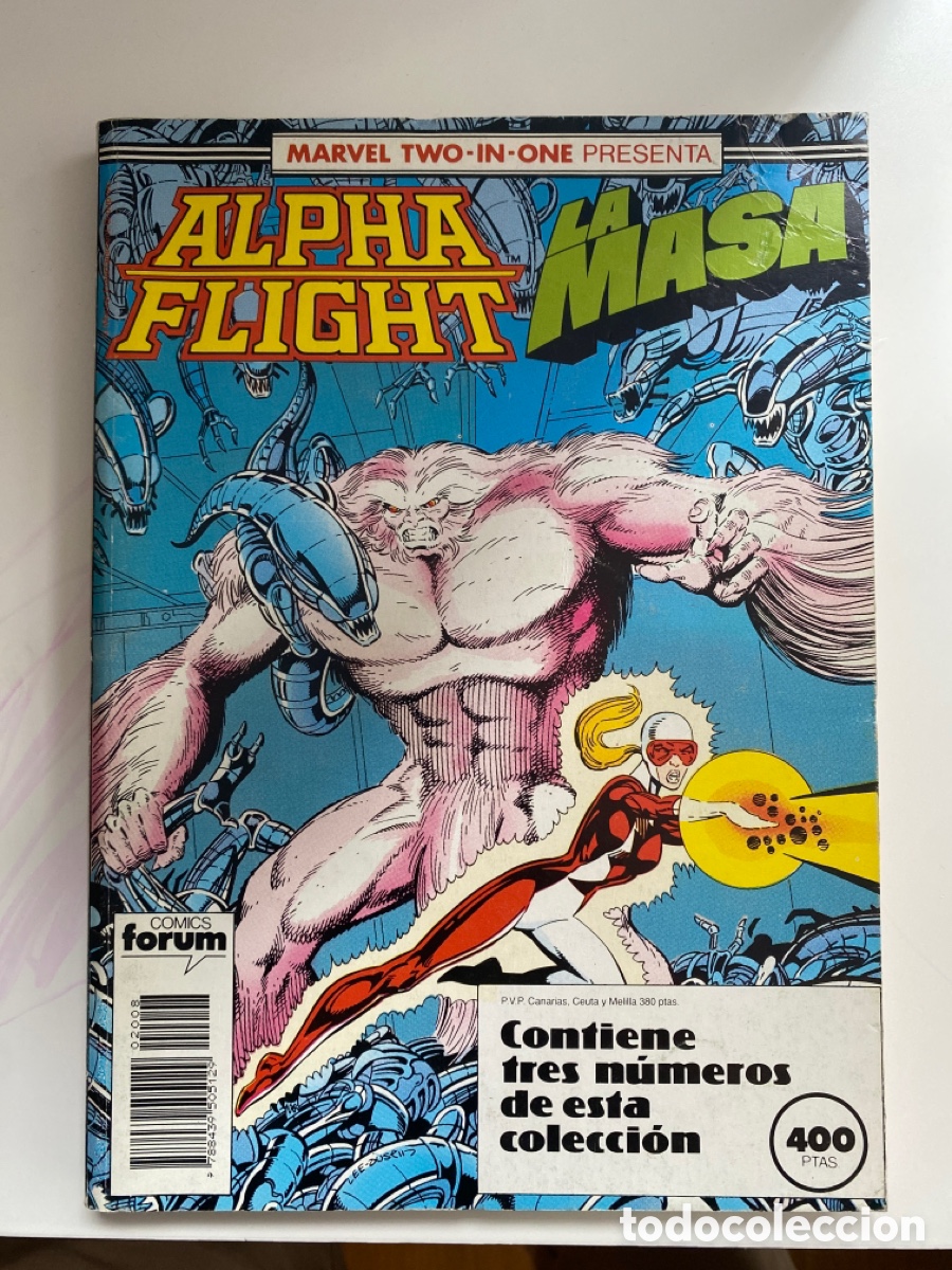 C&oacute;mics: Marvel two-in-one alpha flight - la masa Retapado 48,49,50 - Foto 1