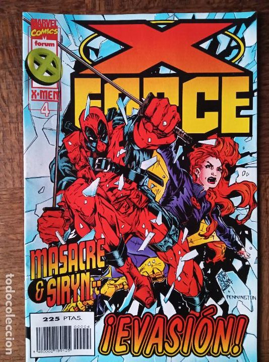 C&oacute;mics: X-FORCE V.2 N&ordm; 4 - MARVEL COMICS FORUM. - Foto 1
