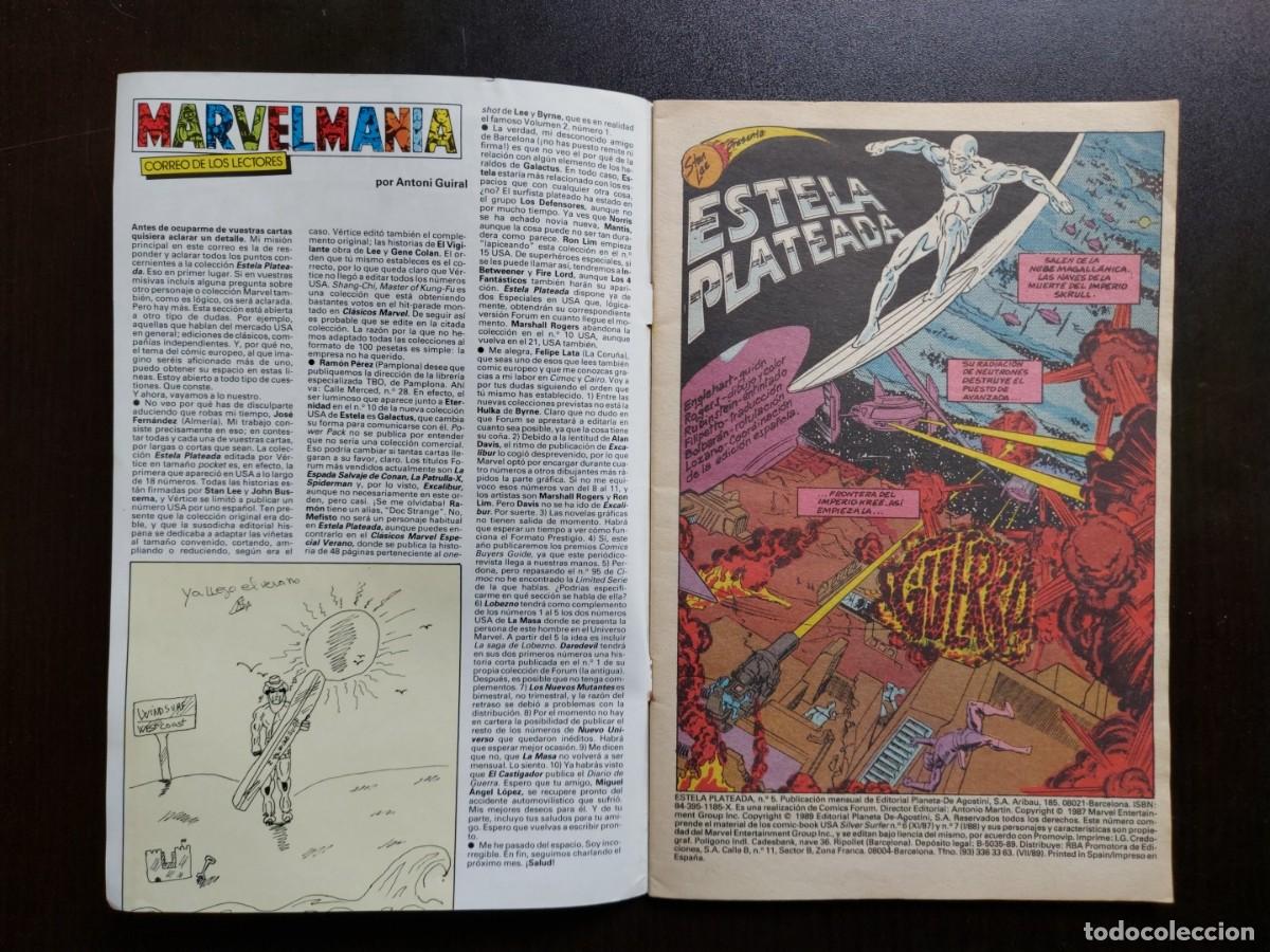 C&oacute;mics: Estela Plateada n&ordm; 5 - C&oacute;mics Forum - 1989 - Foto 4