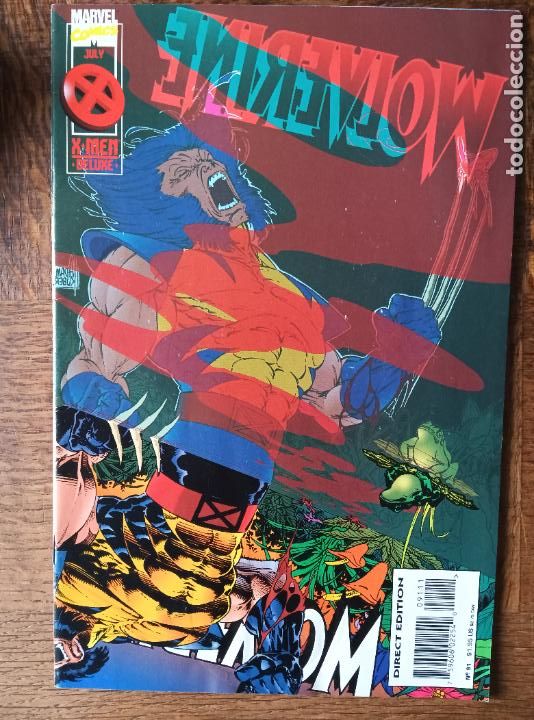 C&oacute;mics: WOLVERINE 91 ORIGINAL USA. X-MEN DELUXE - Foto 1