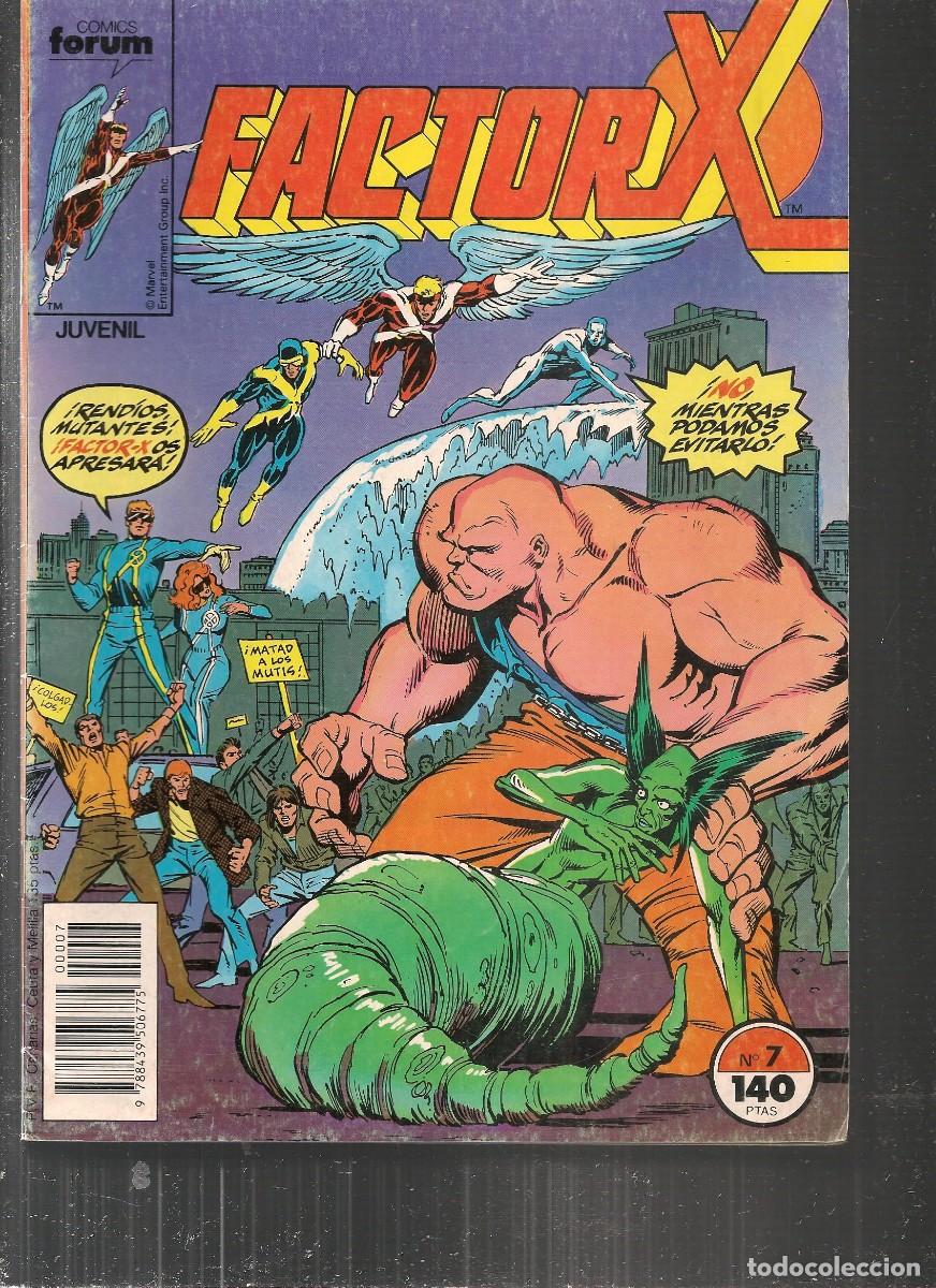 C&oacute;mics: FACTOR X. N&ordm; 7. FORUM. (ST/A1) - Foto 1