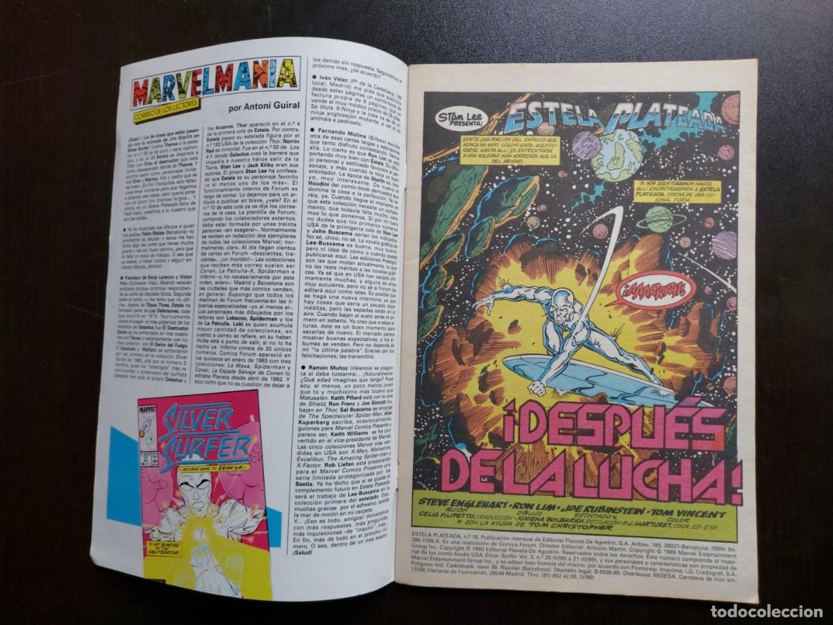 C&oacute;mics: Estela Plateada n&ordm; 15 - C&oacute;mics Forum - 1990 - Foto 4
