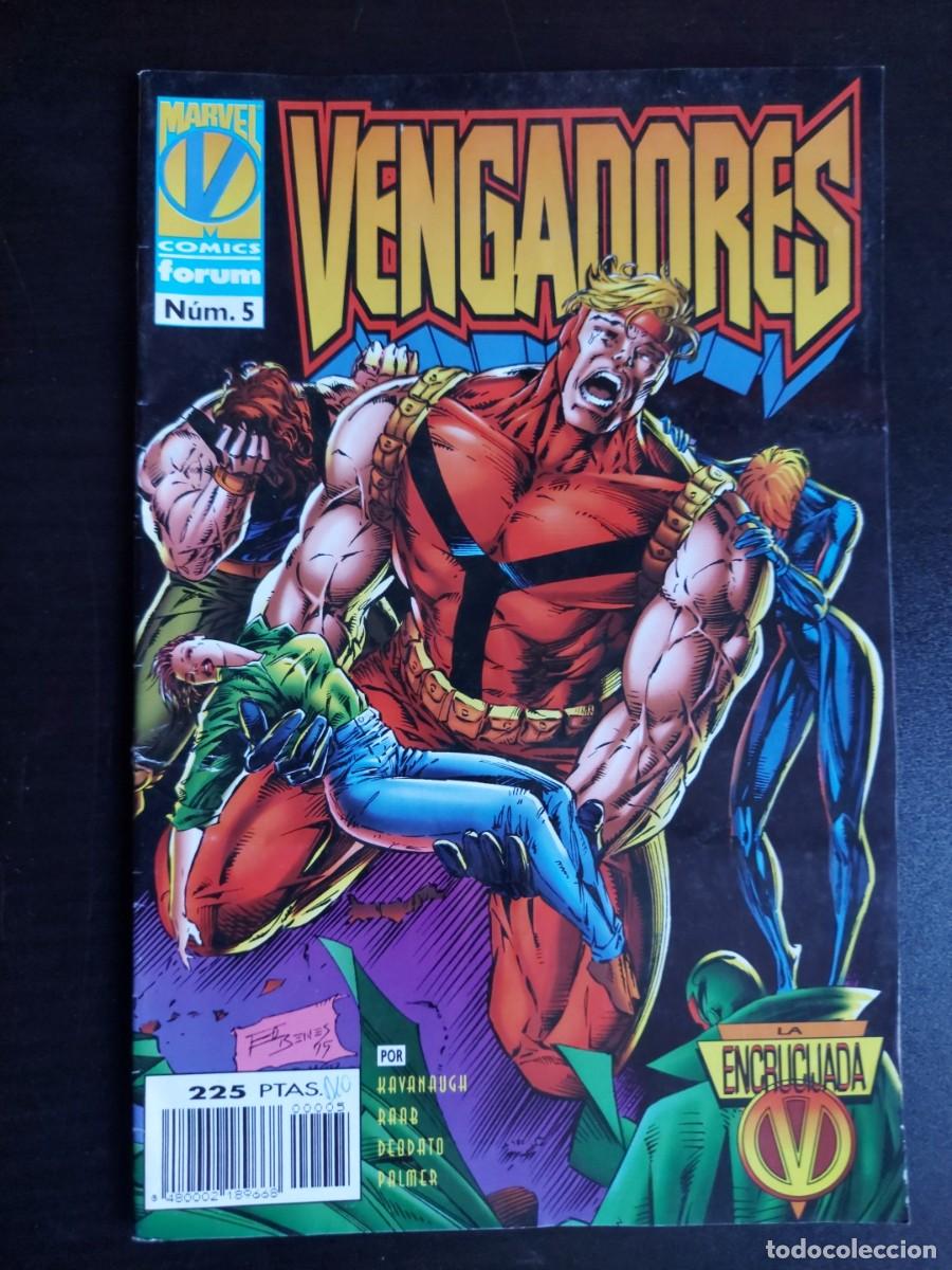 C&oacute;mics: Los Vengadores Vol. 2 n&ordm; 5 - C&oacute;mics Forum - 1996 - Foto 1