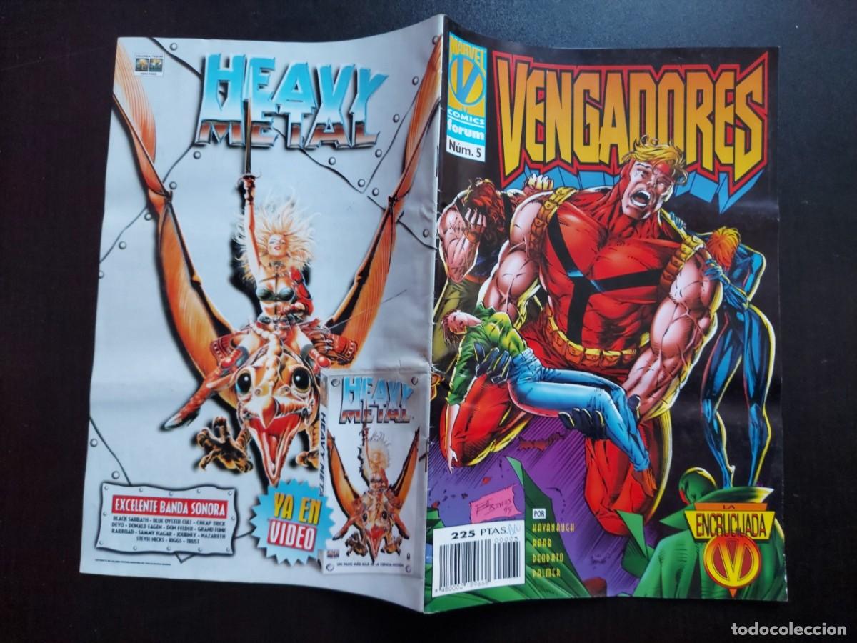 C&oacute;mics: Los Vengadores Vol. 2 n&ordm; 5 - C&oacute;mics Forum - 1996 - Foto 2