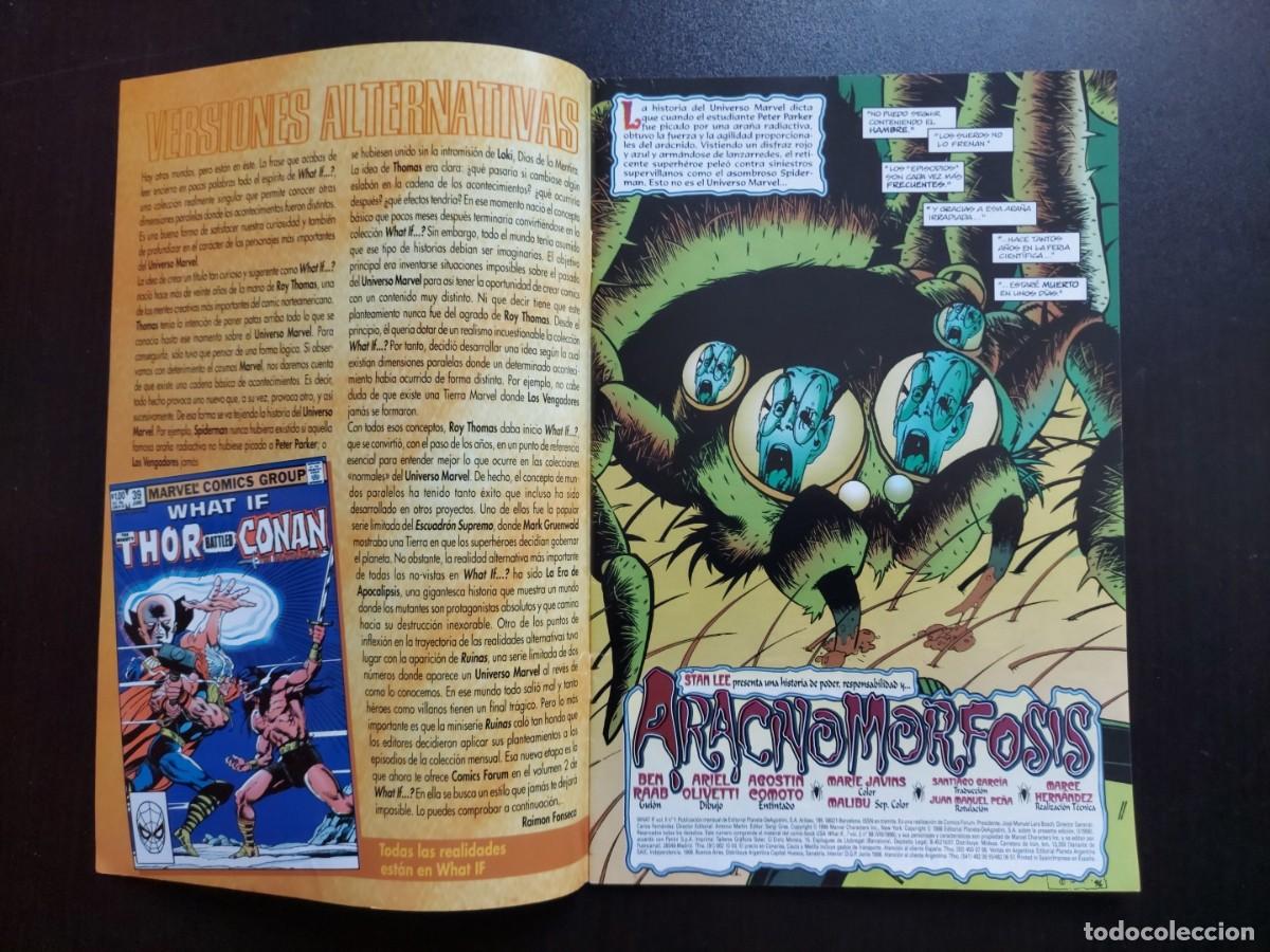 C&oacute;mics: What If... Presenta a A Spiderman Vol. 2 n&ordm; 1 - Comics Forum - 1998 - Foto 4