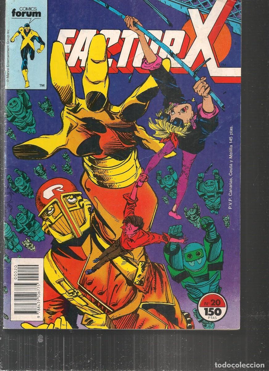 C&oacute;mics: FACTOR X. N&ordm; 20. FORUM. (ST/A1) - Foto 1