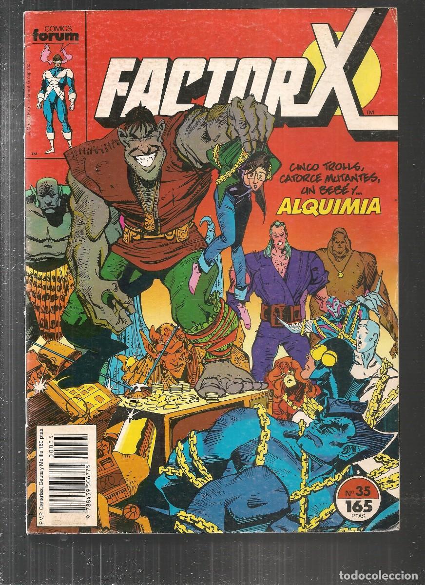 C&oacute;mics: FACTOR X. N&ordm; 35. FORUM. (ST/A1) - Foto 1