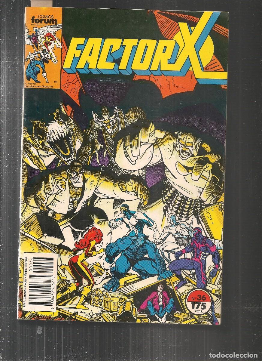 C&oacute;mics: FACTOR X. N&ordm; 36. FORUM. (ST/A1) - Foto 1