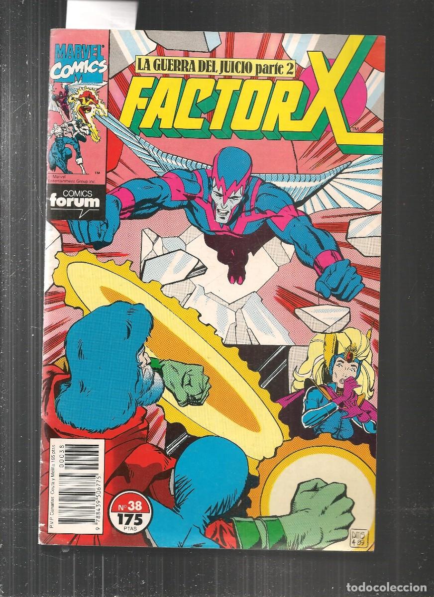 C&oacute;mics: FACTOR X. N&ordm; 38. FORUM. (ST/A1) - Foto 1