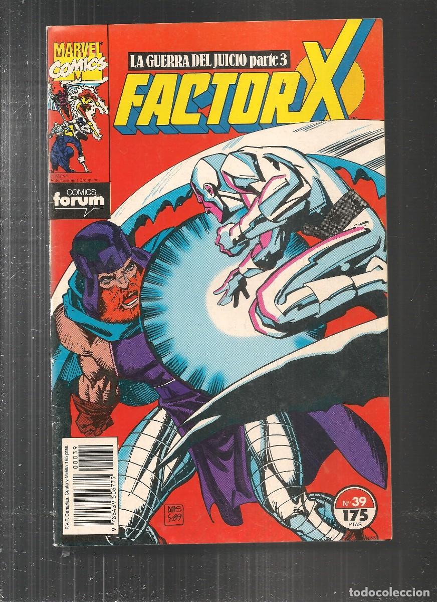 C&oacute;mics: FACTOR X. N&ordm; 39. FORUM. (ST/A1) - Foto 1