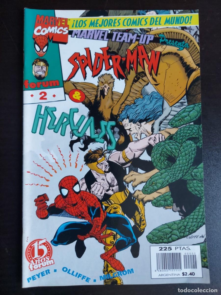 C&oacute;mics: Marvel Team Up n&ordm; 2 - Spiderman y H&eacute;rcules - Comics Forum - 1998 - Foto 1