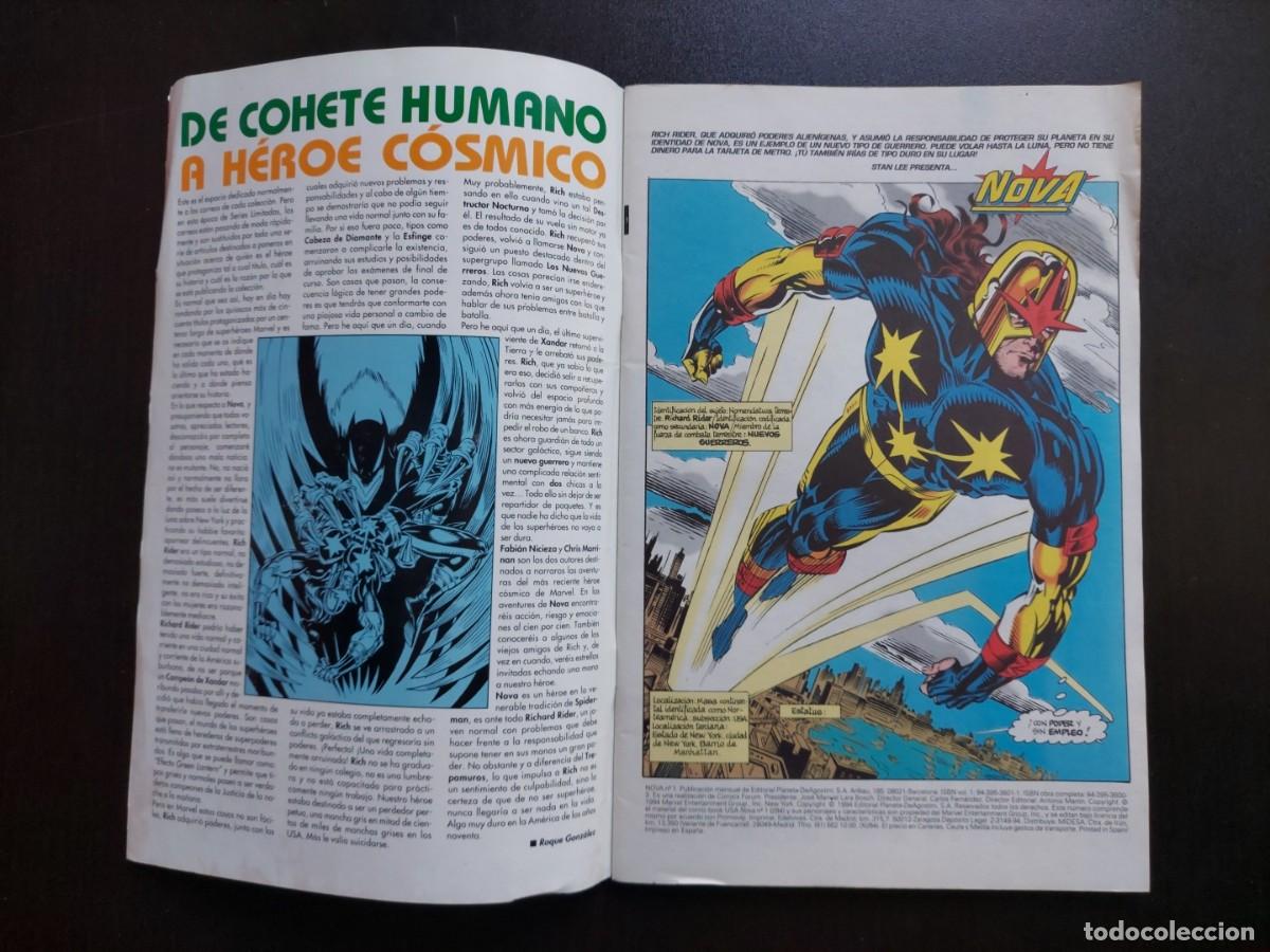C&oacute;mics: Nova n&ordm; 1 Serie Limitada de 12 n&uacute;meros - Comics Forum 1994 - Foto 4
