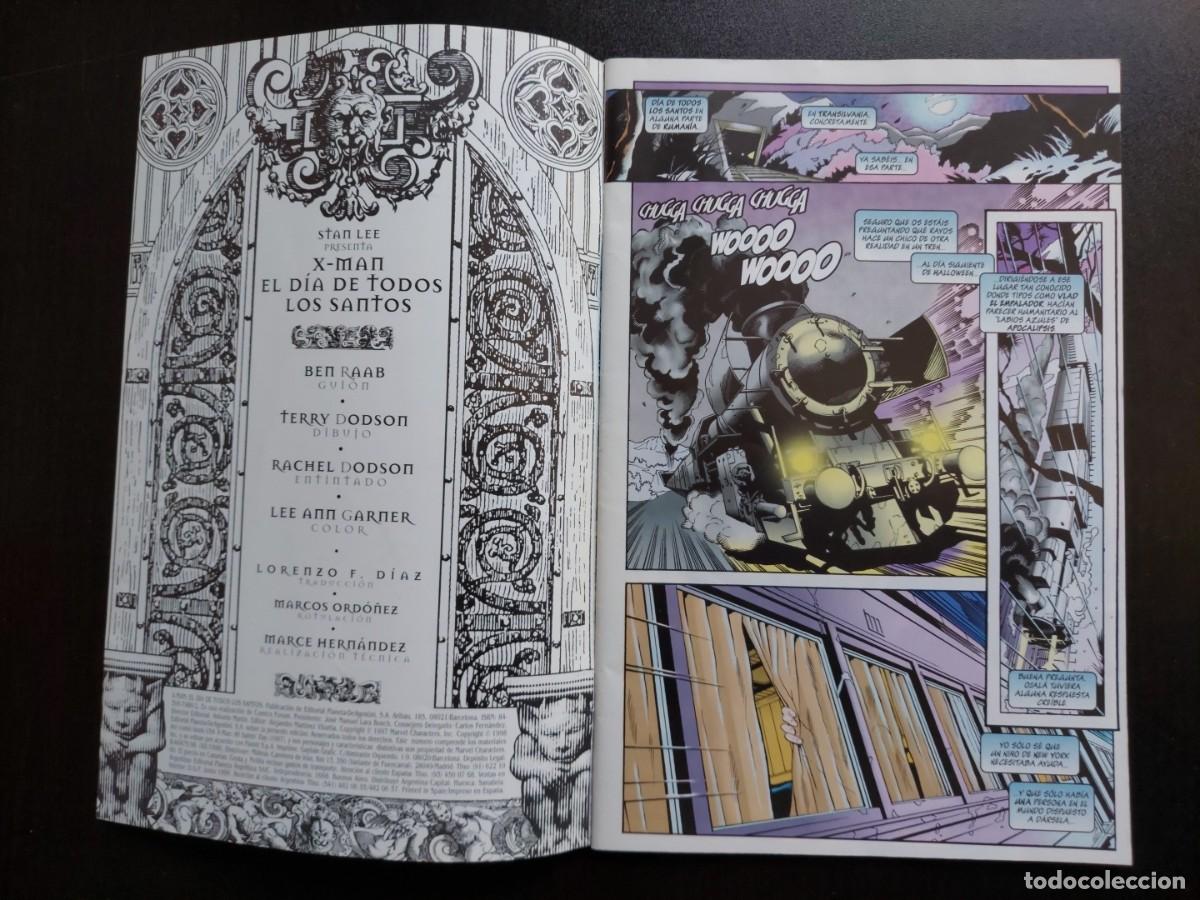 C&oacute;mics: X-Man - El D&iacute;a de Todos los Santos - Marvel - Comics Forum - 1998 - Foto 4