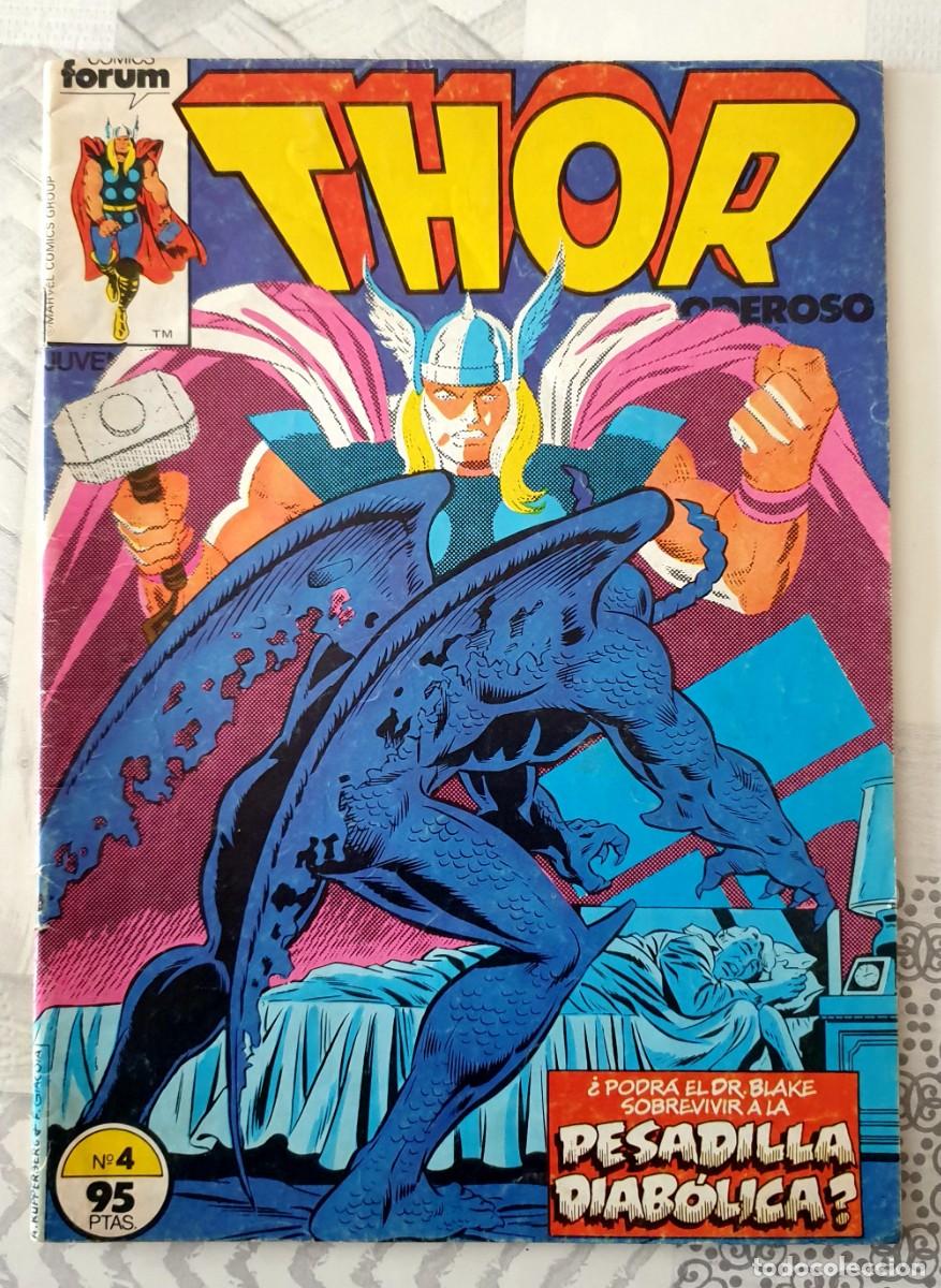 C&oacute;mics: THOR Vol 1 n&ordm; 4. PROCEDENTE DE RETAPADO. Comics Forum 1983 - Foto 1