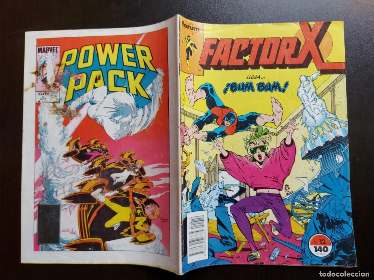 C&oacute;mics: Factor X n&ordm; 12 - Llega... Bum Bum - Marvel - Comics Forum - 1989 - Foto 2