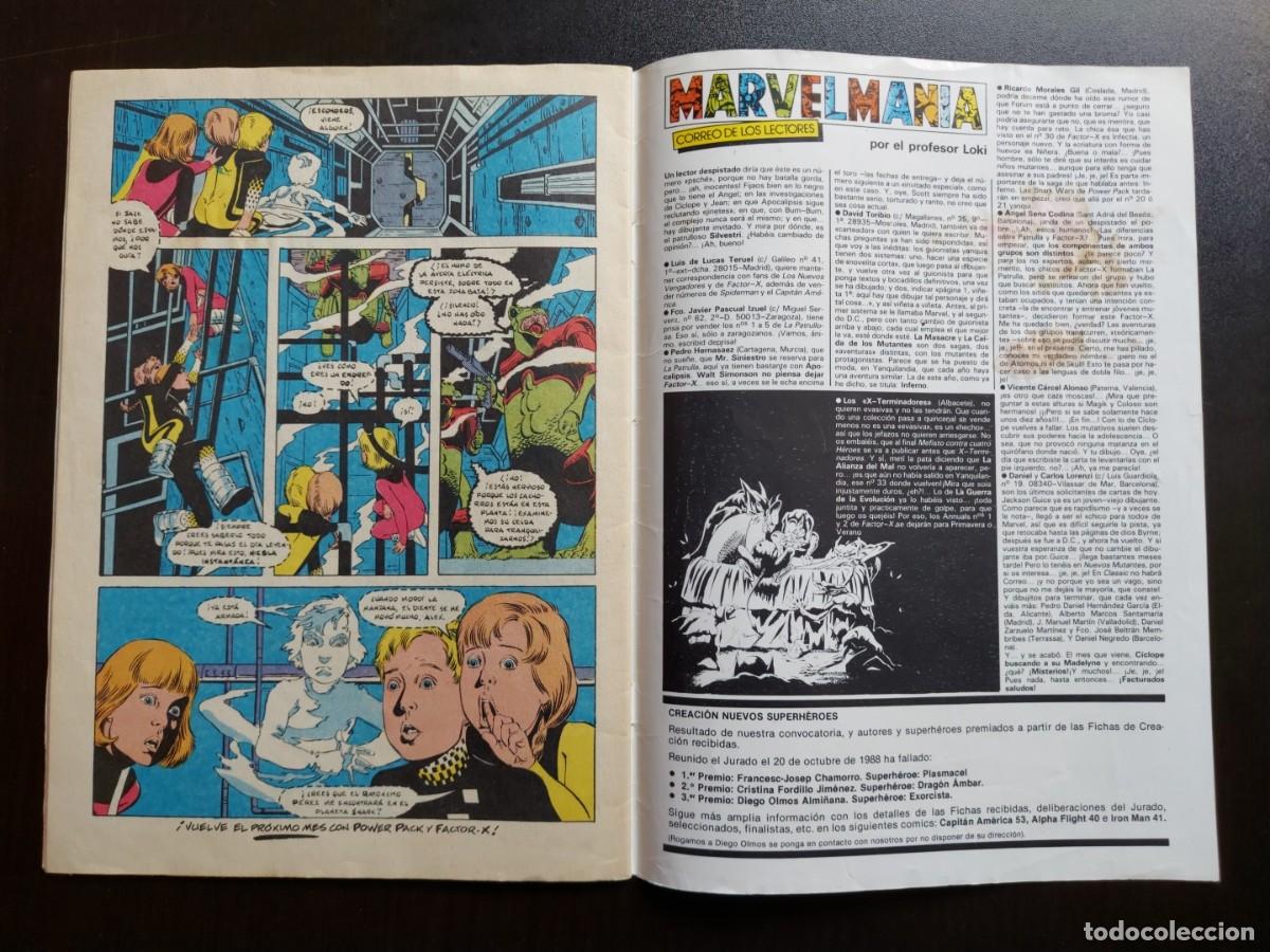 C&oacute;mics: Factor X n&ordm; 12 - Llega... Bum Bum - Marvel - Comics Forum - 1989 - Foto 5
