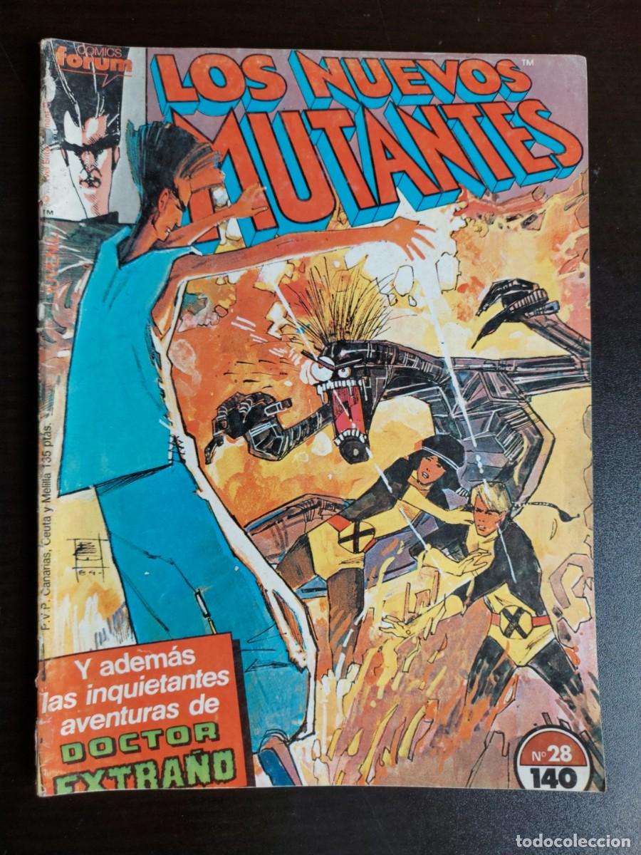 C&oacute;mics: Los Nuevos Mutantes n&ordm; 28 - Marvel - Comics Forum - 1987 - Foto 1