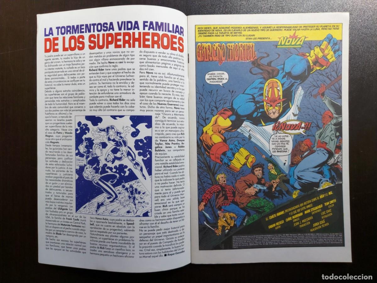 C&oacute;mics: Nova n&ordm; 2 - Serie Limitada de 12 N&uacute;meros - Marvel - C&oacute;mics Forum 1994 - Foto 4