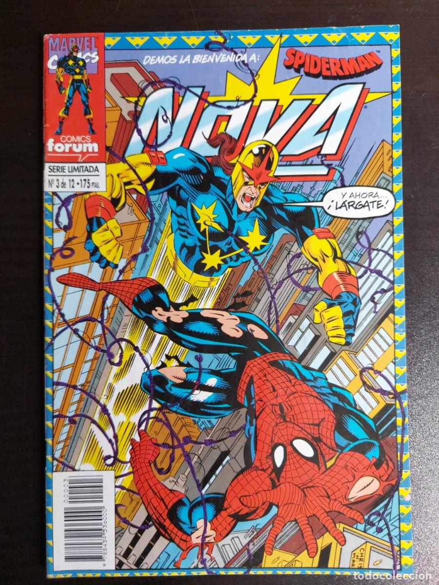 C&oacute;mics: Nova n&ordm; 3 - Serie Limitada de 12 N&uacute;meros - Marvel - C&oacute;mics Forum 1995 - Foto 1