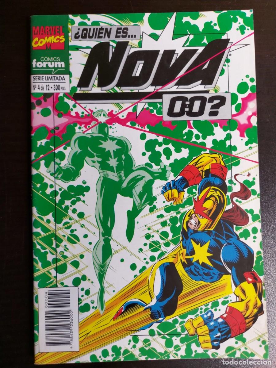 C&oacute;mics: Nova n&ordm; 4 - Serie Limitada de 12 N&uacute;meros - Marvel - C&oacute;mics Forum 1995 - Foto 1