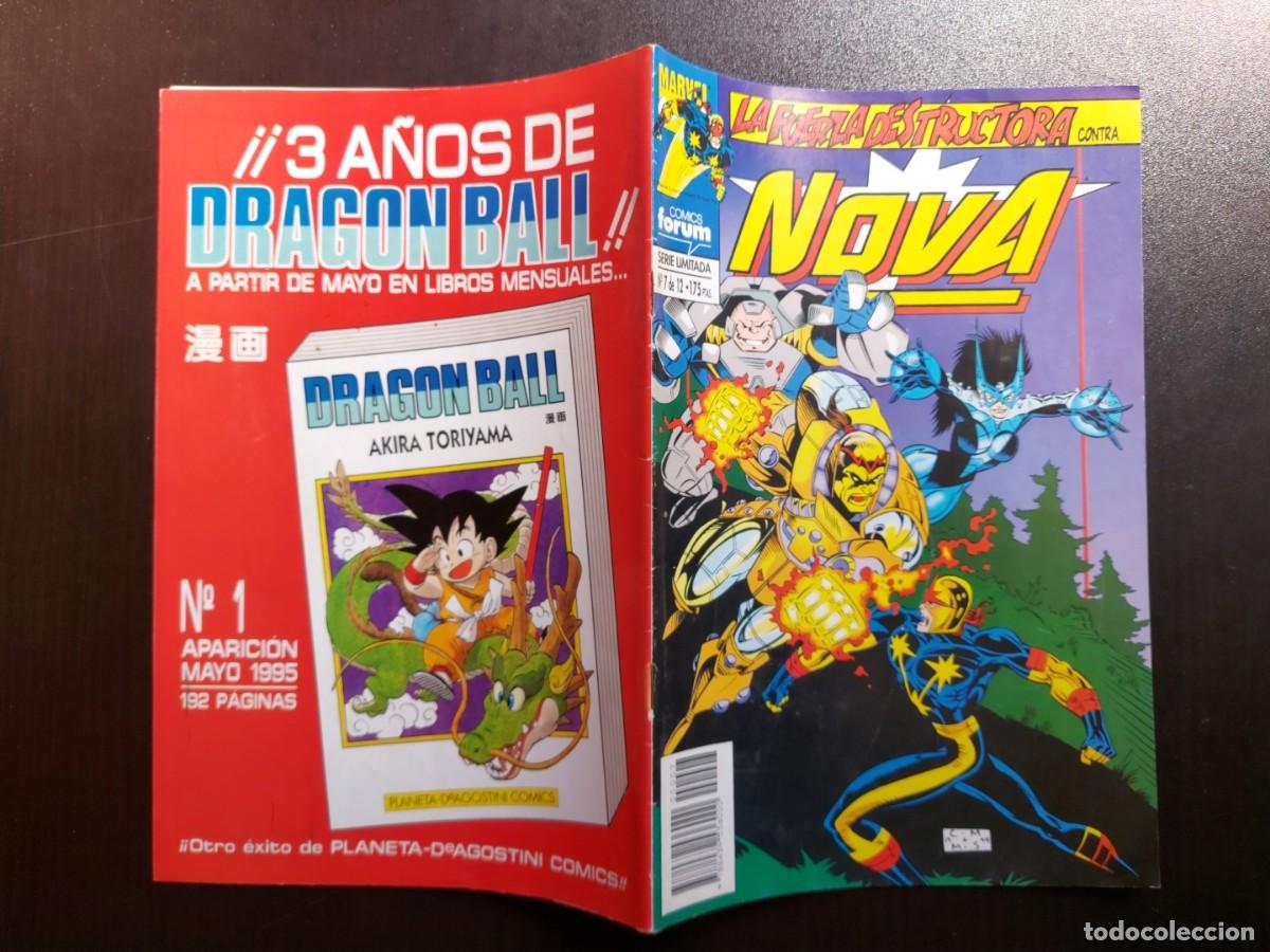 C&oacute;mics: Nova n&ordm; 7 - Serie Limitada de 12 N&uacute;meros - Marvel - C&oacute;mics Forum - A&ntilde;o 1995 - Foto 2
