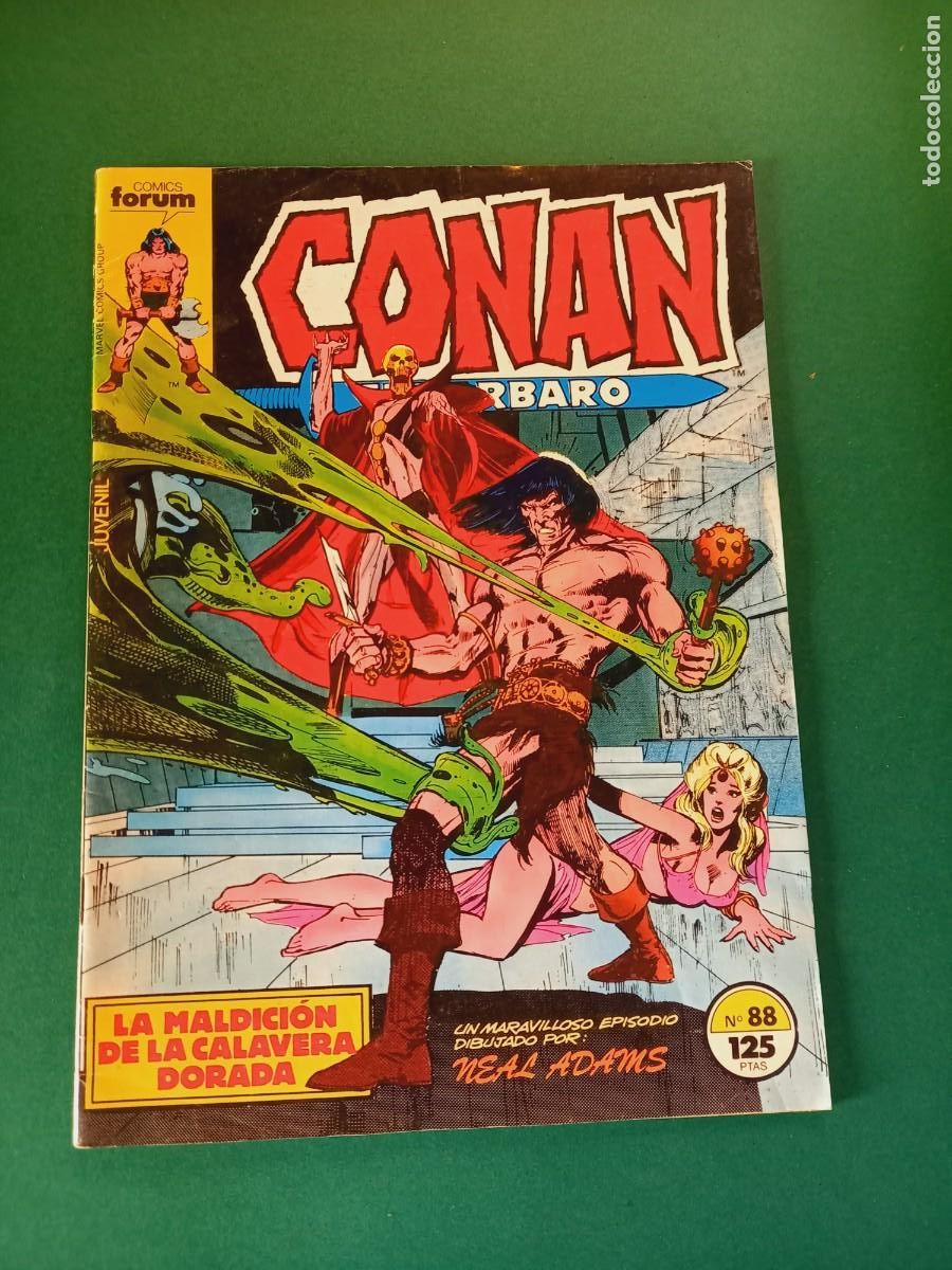 C&oacute;mics: Conan El B&aacute;rbaro N&ordm; 88 Marvel REF C2 - Foto 1