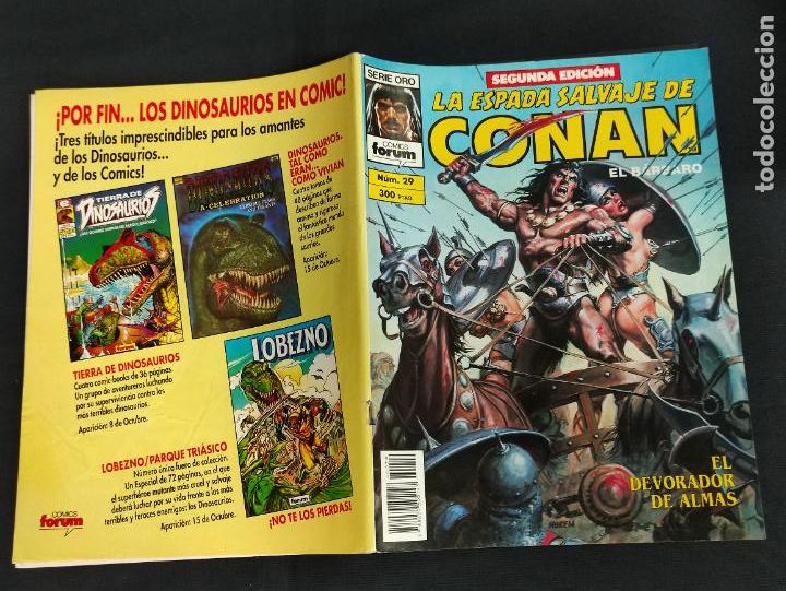 C&oacute;mics: LA ESPADA SALVAJE DE CONAN - N&ordm; 29 - 2&ordf; EDICION - FORUM - - Foto 1