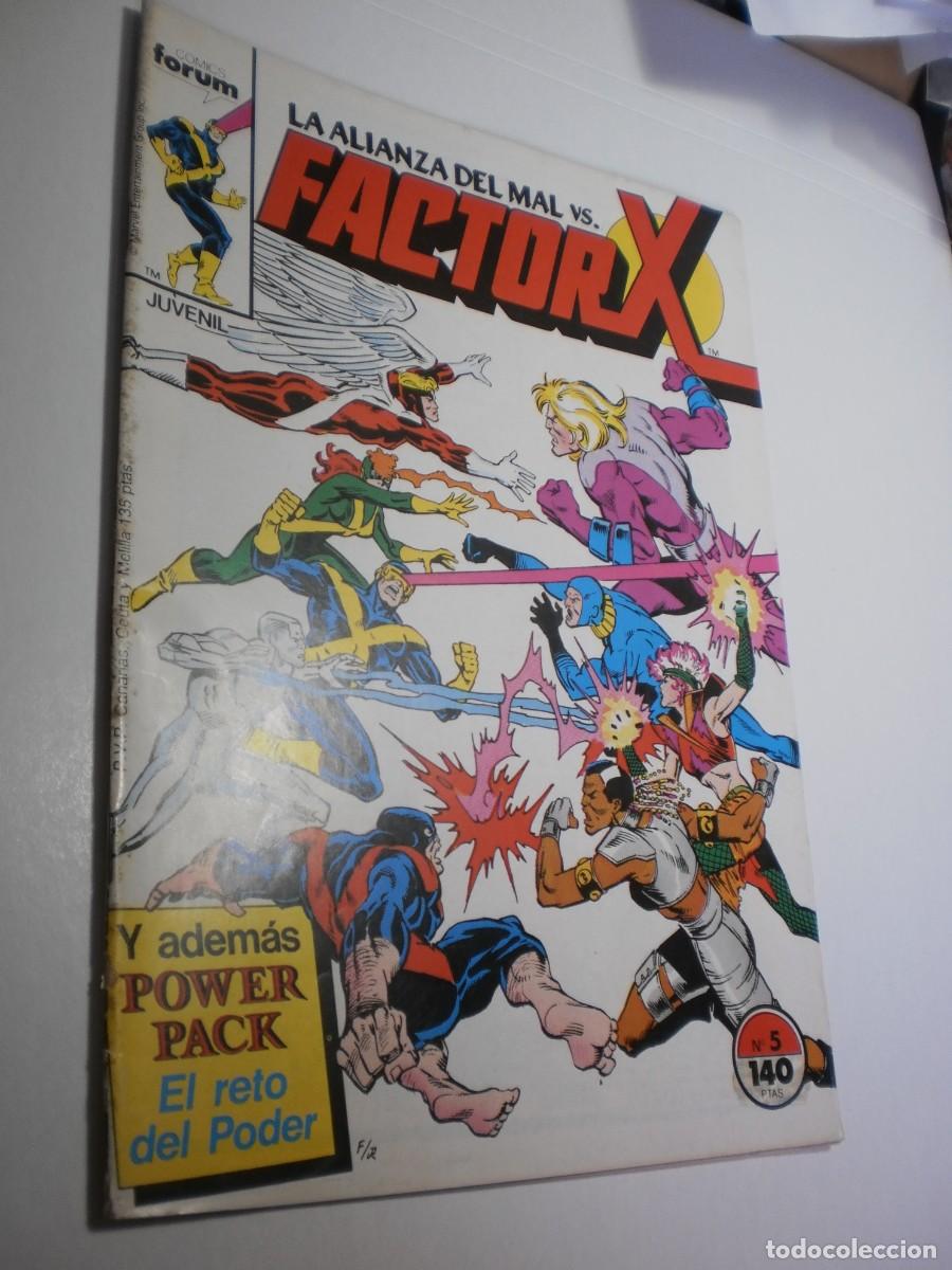 C&oacute;mics: factor x n&ordm; 5. 1988 (seminuevo) - Foto 1