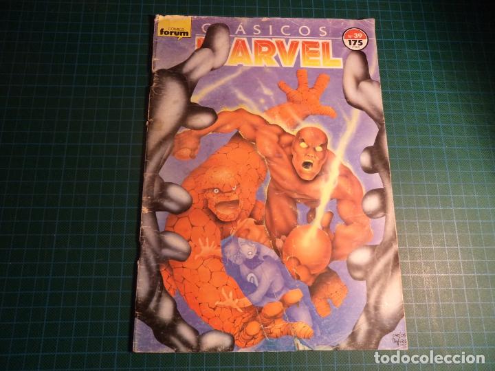 C&oacute;mics: Clasicos Marvel. N&deg;39. Forum. Con se&ntilde;ales de uso. (Ref-023)