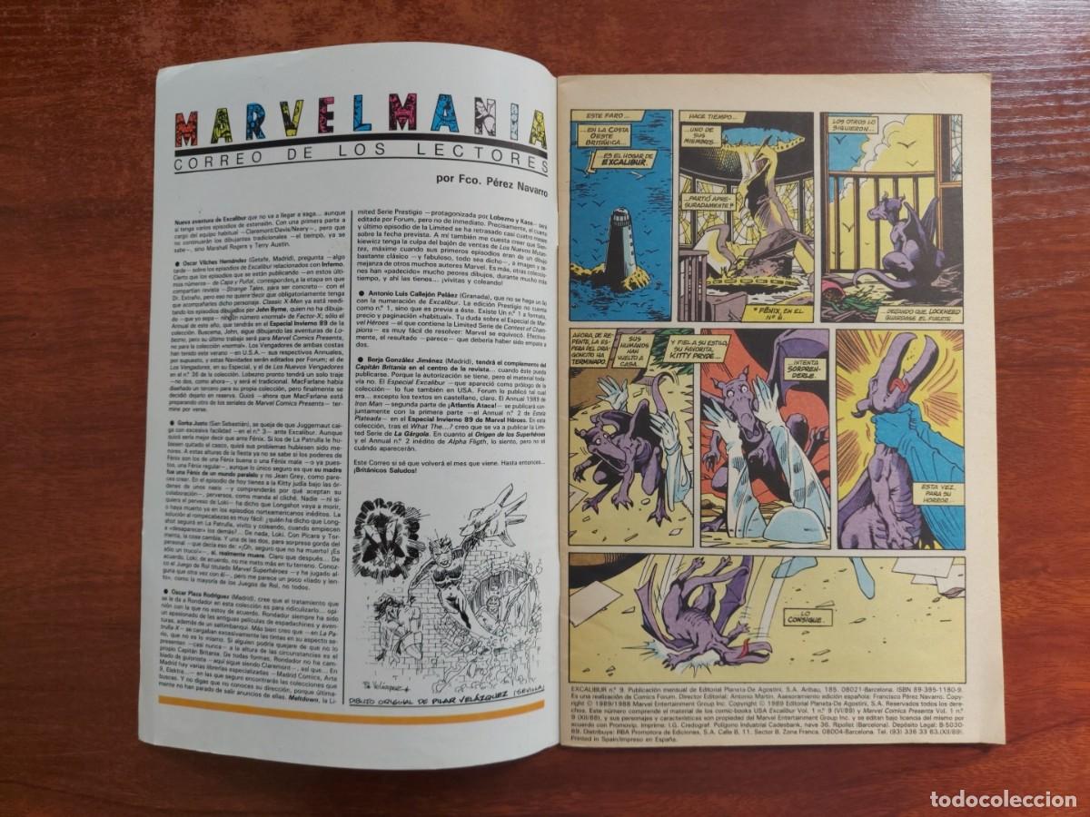 C&oacute;mics: Excalibur n&ordm; 9 - C&oacute;mics Forum - A&ntilde;o 1989 - Foto 4