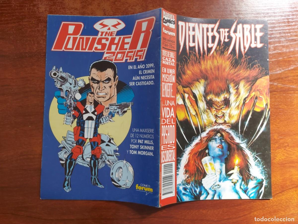 C&oacute;mics: Dientes de Sable n&ordm; 2 de 4 - C&oacute;mics Forum - A&ntilde;o 1994 - Foto 2