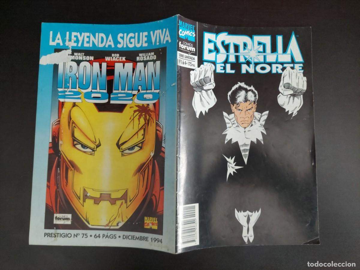 C&oacute;mics: Estrella del Norte n&ordm; 1 de 4 - Marvel - C&oacute;mics Forum 1994 - Foto 2