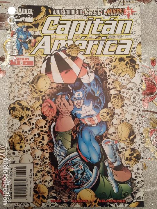 C&oacute;mics: CAPITAN AMERICA N&ordm; 8 FORUM - Foto 1