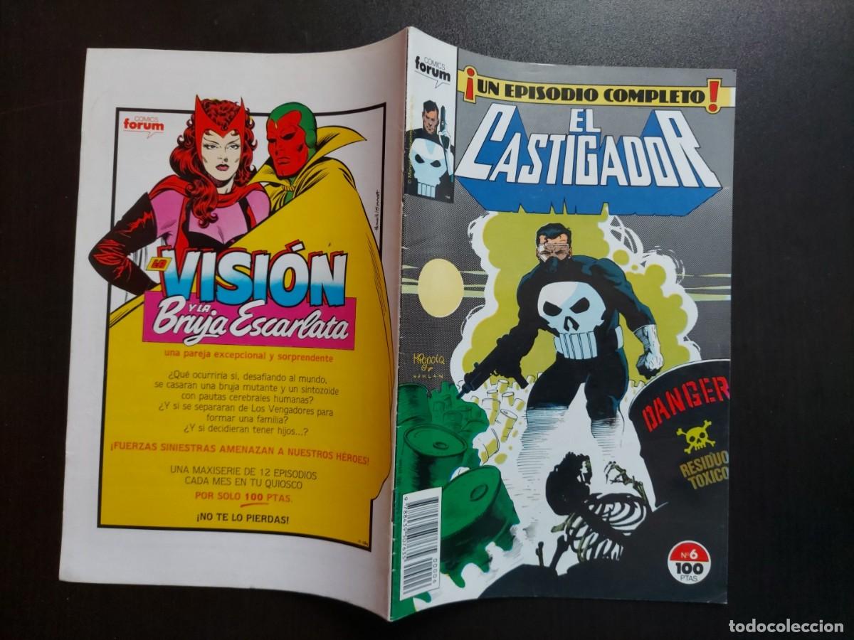 C&oacute;mics: El Castigador n&ordm; 6 - Marvel - C&oacute;mics Forum - A&ntilde;o 1988 - Foto 2