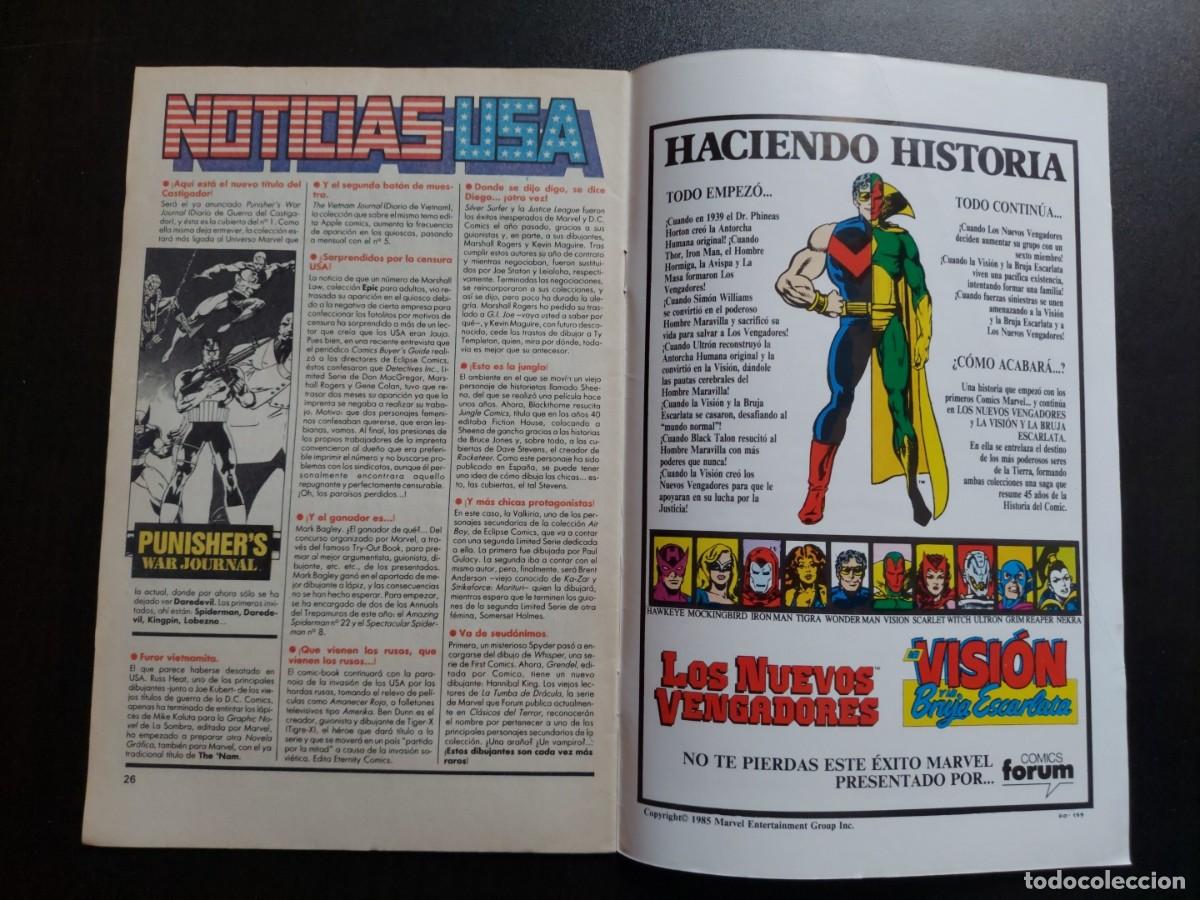 C&oacute;mics: El Castigador n&ordm; 6 - Marvel - C&oacute;mics Forum - A&ntilde;o 1988 - Foto 6