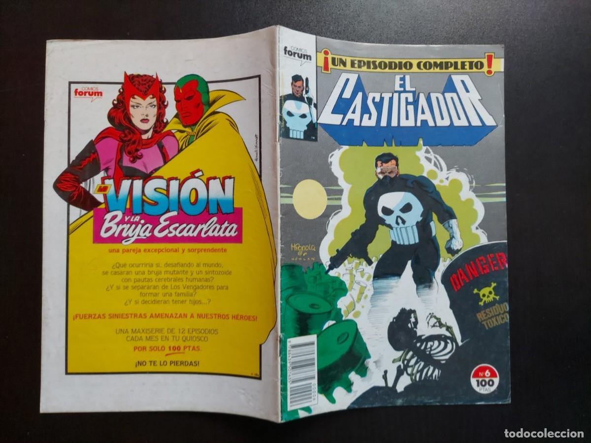 C&oacute;mics: El Castigador n&ordm; 6 - Marvel - C&oacute;mics Forum - A&ntilde;o 1988 - Foto 2
