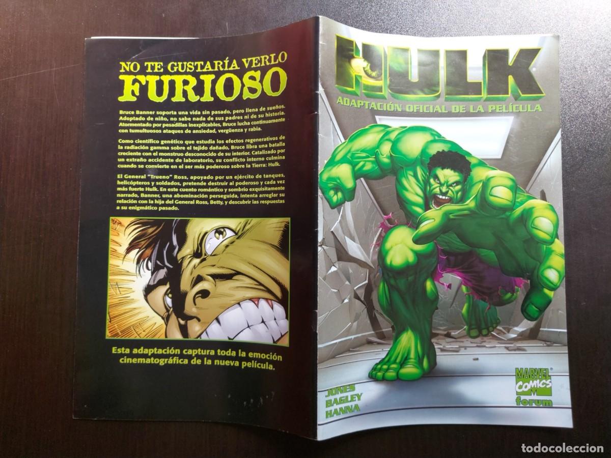 C&oacute;mics: Hulk Adaptaci&oacute;n Oficial de la Pel&iacute;cula - Marvel - C&oacute;mics Forum - A&ntilde;o 2003 - Foto 2