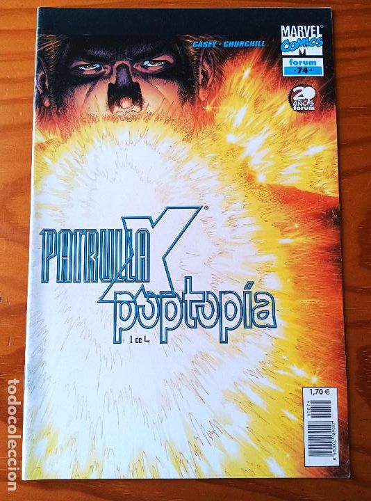 C&oacute;mics: PATRULLA X V.2 N&ordm; 74 - MARVEL COMICS FORUM. - Foto 1