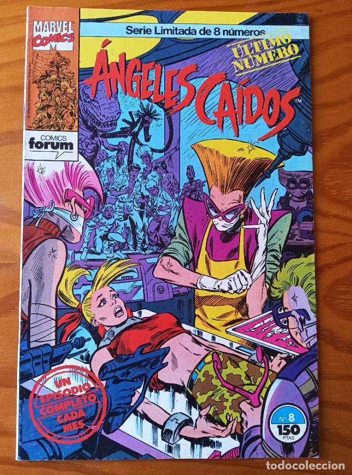C&oacute;mics: ANGELES CAIDOS N&ordm; 8 ULTIMO NUMERO - MARVEL COMICS FORUM. - Foto 1